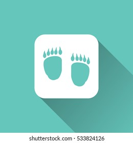 bear footprint icon