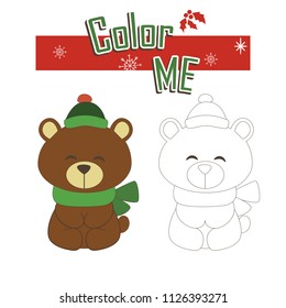 Bear Fun Coloring Game
