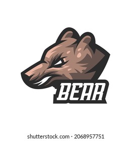 Bear Gaming Esport Mascot Logo