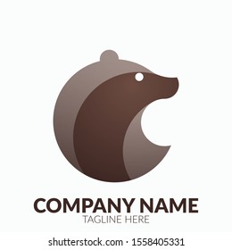 Bear Golden Ratio Logo Design