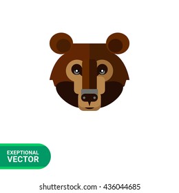 Bear head icon