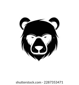 Bear Head Logo Mascot Emblem