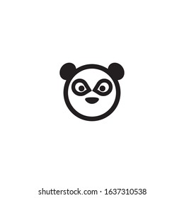 Bear head logo template vector icon design