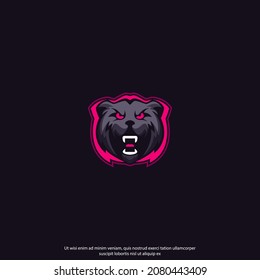 Bear head mascot  logo good use for symbol identity emblem badge brand and more