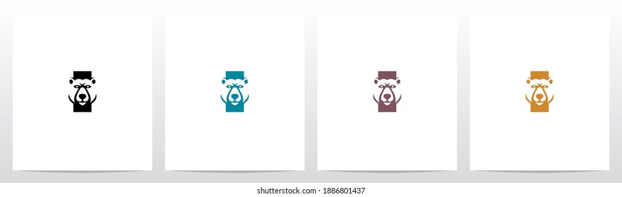 Logo-Design der Bärenkopplung I