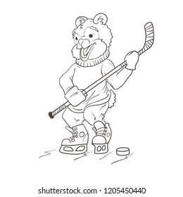 84 Hockey puck coloring page Images, Stock Photos & Vectors | Shutterstock