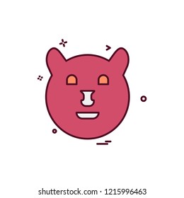 Bear icon design vector 