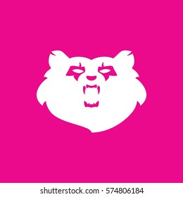 bear icon illustration isolated vector sign symbol