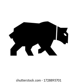 bear icon or logo isolated sign symbol vector illustration - high quality black style vector icons
