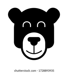 bear icon or logo isolated sign symbol vector illustration - high quality black style vector icons
