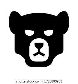 bear icon or logo isolated sign symbol vector illustration - high quality black style vector icons
