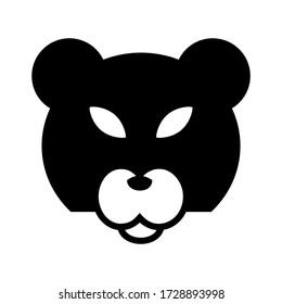 bear icon or logo isolated sign symbol vector illustration - high quality black style vector icons
