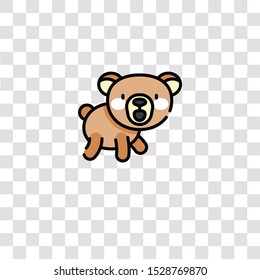 bear icon sign and symbol. bear color icon for website design and mobile app development. Simple Element from russia collection for mobile concept and web apps icon.