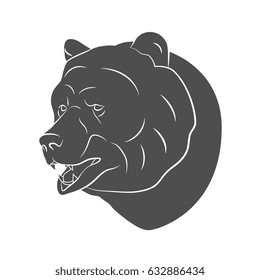 Bear icon Silhouette