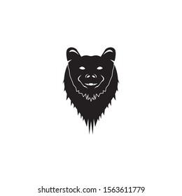 Bear icon and symbol vector illustration