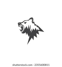 Bear Icon And Symbol Vector Template Illustration