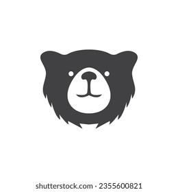 Bear Icon And Symbol Vector Template Illustration