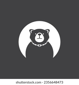 Bear Icon And Symbol Vector Template Illustration