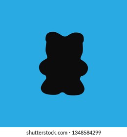 bear icon vector