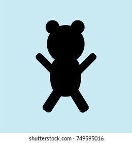 bear icon vector