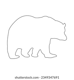 bear icon vector illustration design