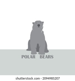 Bear icon vector illustration logo design.