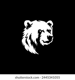 Bear icon. Bear vector illustration. Bear logo.