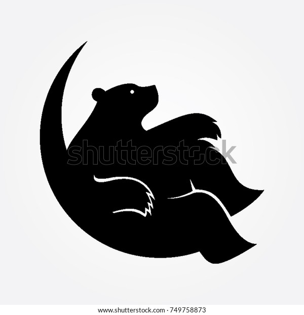 Bear Logo Stock Vector (Royalty Free) 749758873