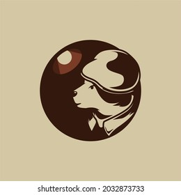 bear logo acting like a detective