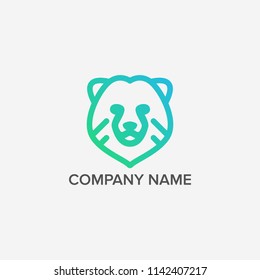 Bear logo design