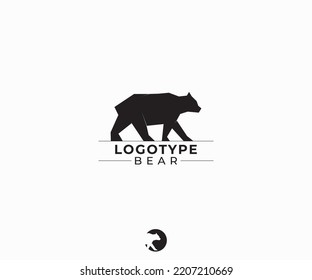 Bear logo design, animal logo design