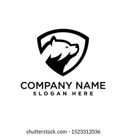bear logo design template inspiration, vector illustration