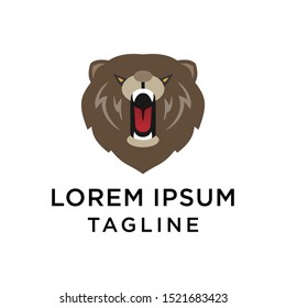 Bear Logo Design Template Vector