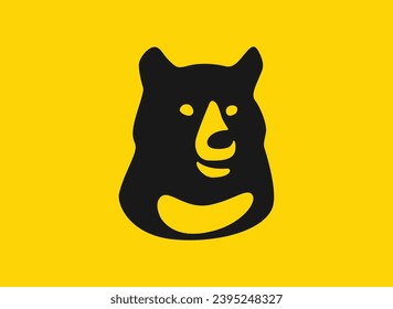 Bear Logo Design Template Vector Illustration | Animal Symbol