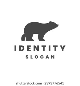 bear logo design vector graphic idea creative