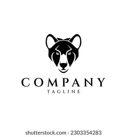 Bear logo design vector illustration