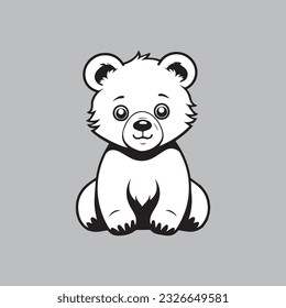 Bear Logo design vector. Modern professional