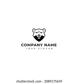 Bear logo design vector template