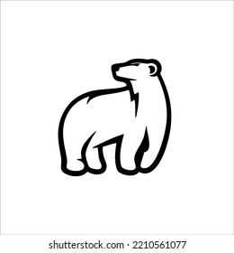 bear logo design for your corporate identity, character and icon