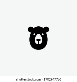 bear logo designs vector concept