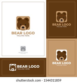 bear logo easy to use your project