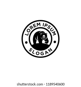 bear logo icon designs