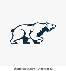 bear logo icon designs mascot vector