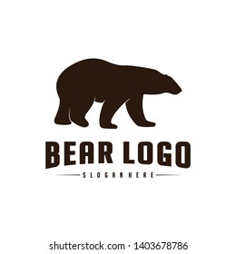 Bear Logo Icon Designs Vector. Bears Logo Concepts. Icon Symbol.