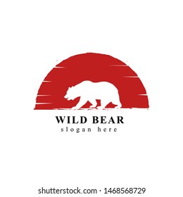 Bear Logo Icon Designs Vector. Bears Logo Concepts. Icon Symbol.