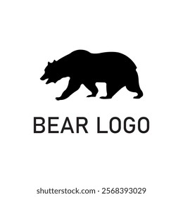Bear logo icon vector concept