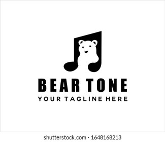 bear logo inside the black music logo
