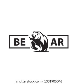 Bear Logo - Mascot - Template Design Elements