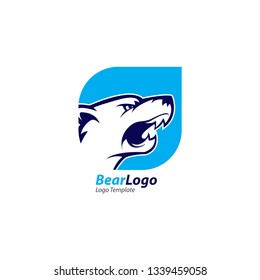bear logo template