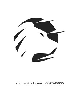 bear logo template. Icon Illustration Brand Identity. Isolated and flat illustration. Vector graphic